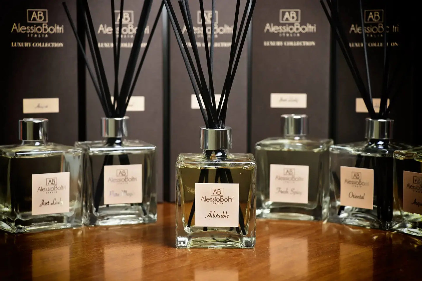 ოთახის არომატიზატორი Alessio Boltri Luxury Caffè — სრული კოლექცია