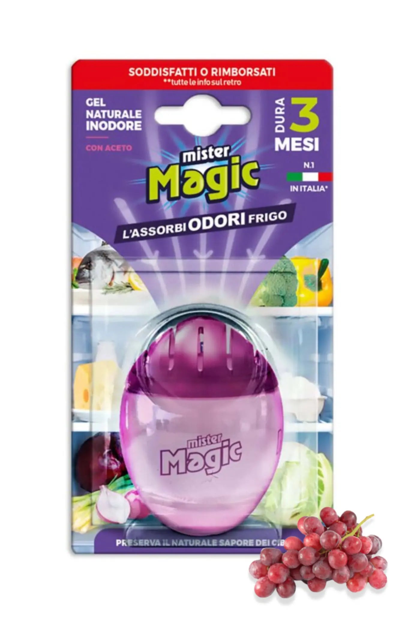 მაცივრის სუნის მოსაშორებელი Fridge Odor Absorber — ძმარი