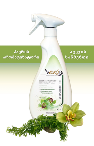 Room freshener and surface cleaner - Wexór, DEO BOOSTER