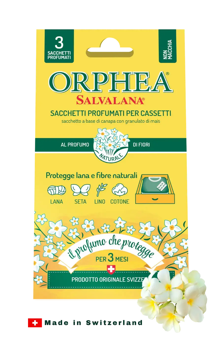 Orphea® ჩრჩილის საწინააღმდეგო  სურნელოვანი ტომრები - ჩრჩილისგან დაცვა
