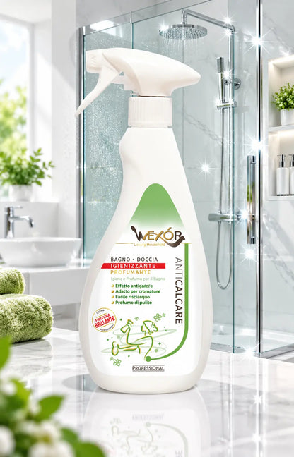 Anticalc bathroom cleaning supply