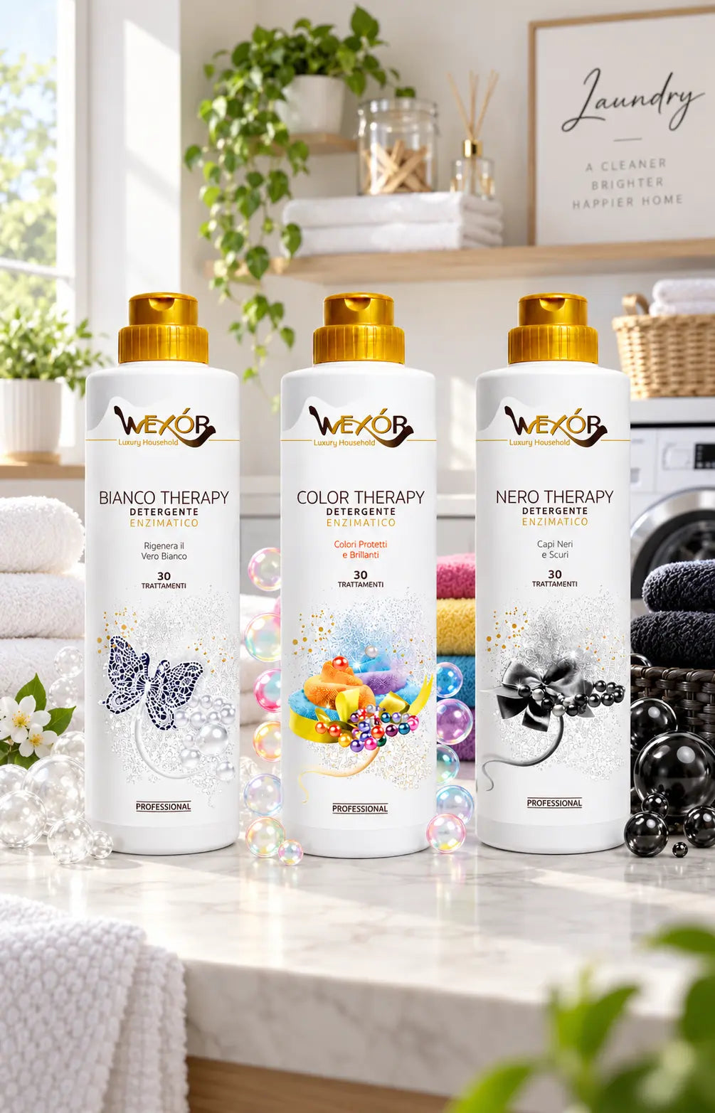 Laundry detergent for all color textile