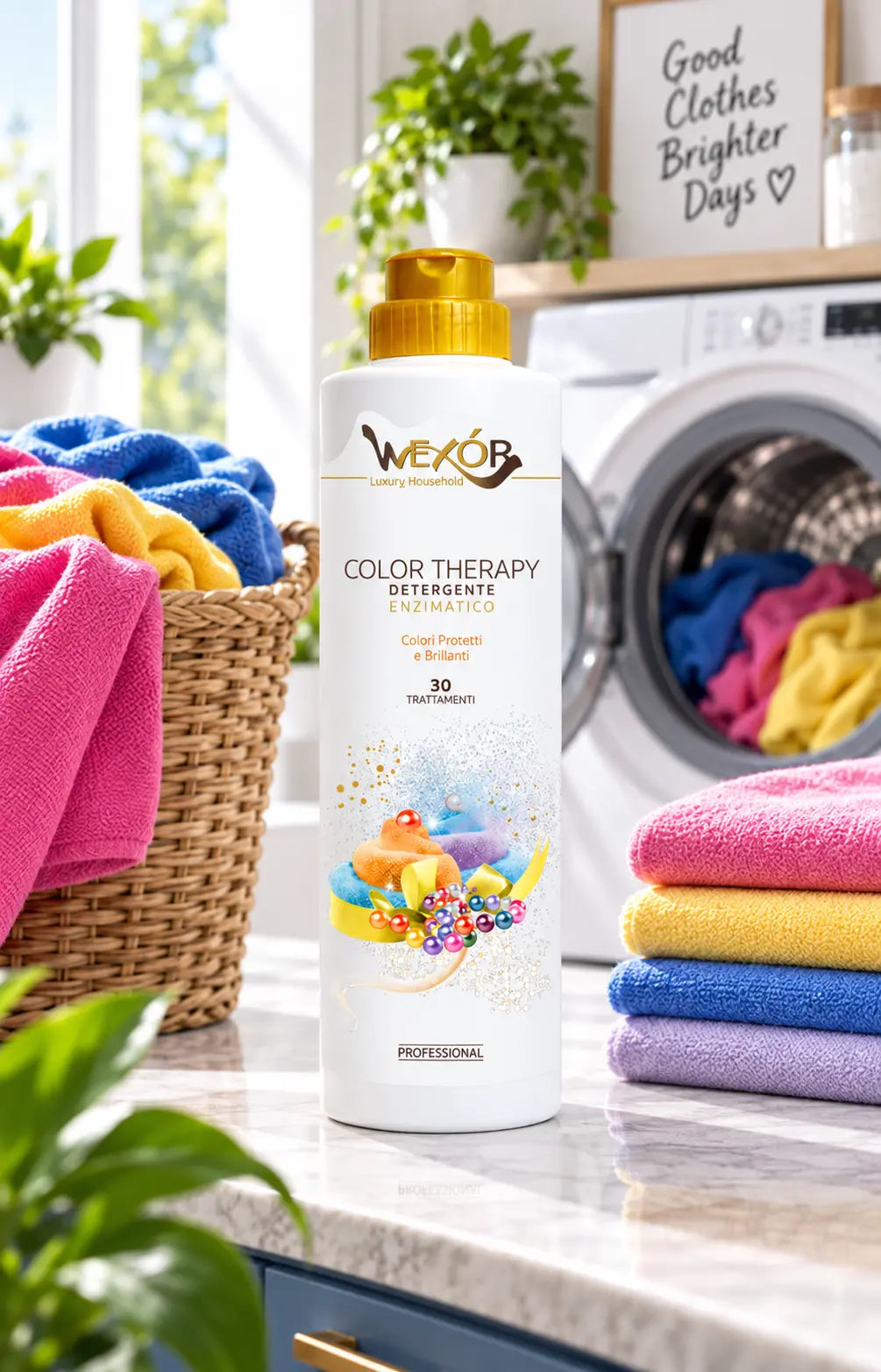 Laundry detergent for color textile