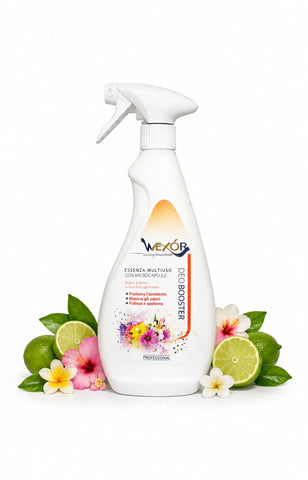Wexór® Deo Booster უნივერსალური სპრეი — ლაიმი და ბრაზილიური ყვავილი