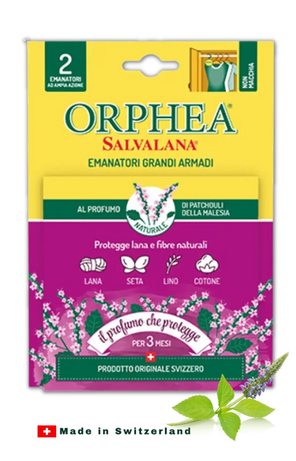 Orphea® ჩრჩილის საწინააღმდეგო  სურნელოვანი საკიდები