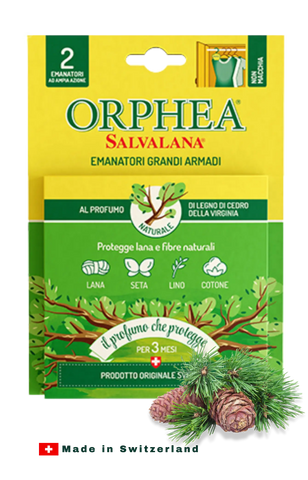 Orphea® ჩრჩილის საწინააღმდეგო  სურნელოვანი საკიდები