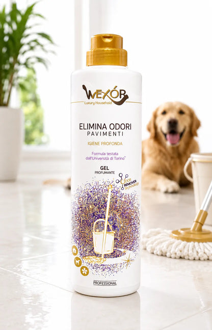 Wexor Antiodor floor cleaning supply dog
