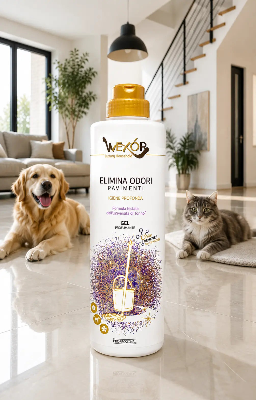 Wexor Antiodor floor cleaning supply dog and cat