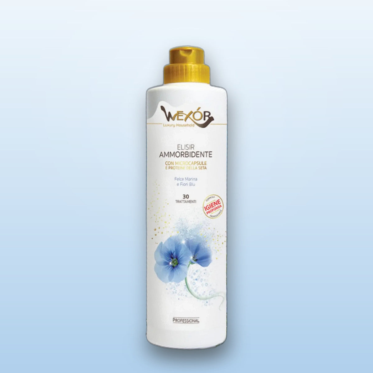 Perfumed fabric softener, 30 washes - Wexór, Elisir Ammorbidente